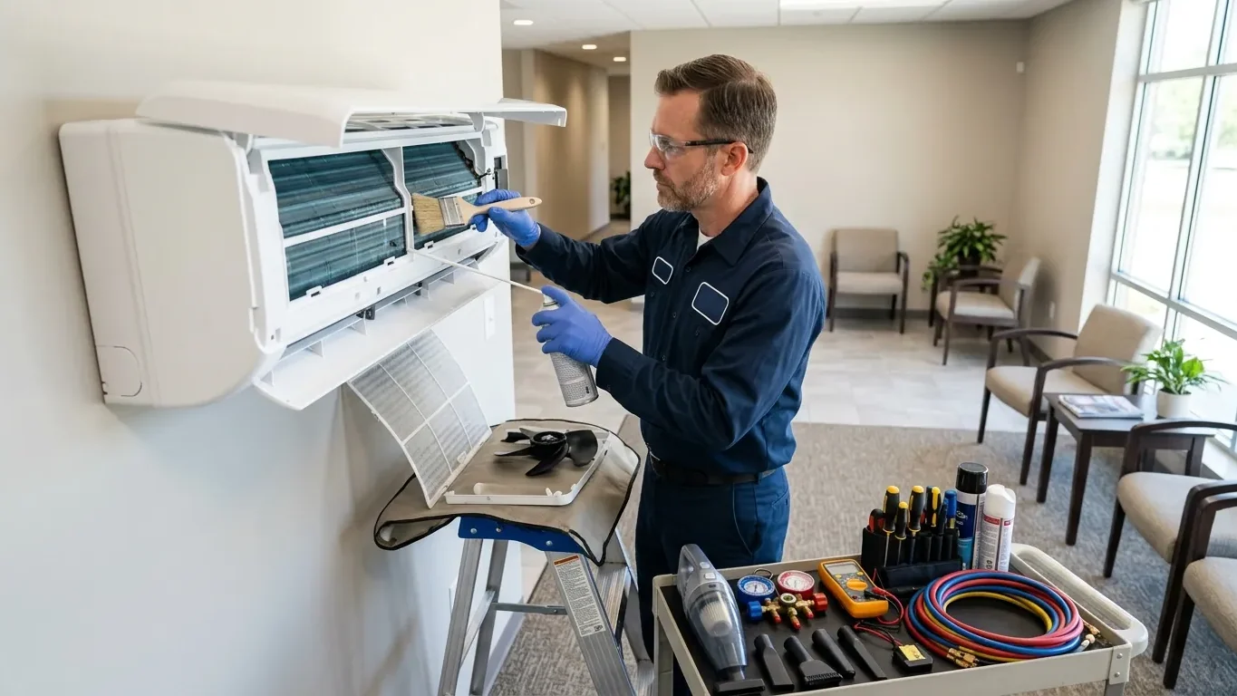 Commercial Mini Split Services in Lancaster for maintenance